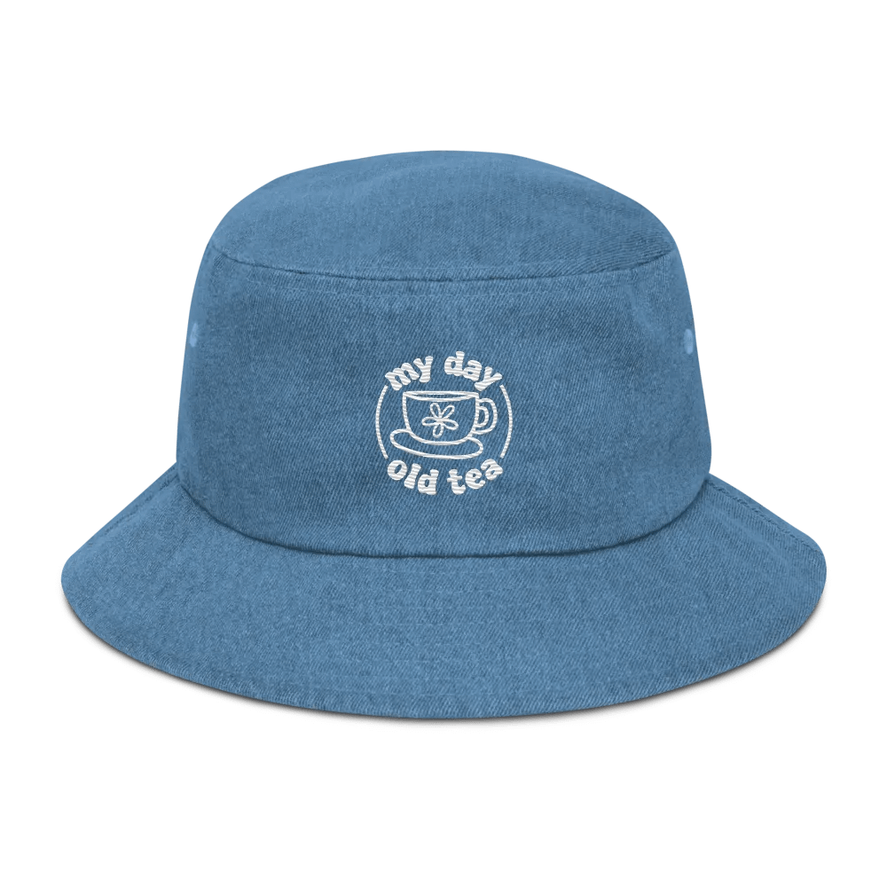 tea cup denim bucket hat product image (1)