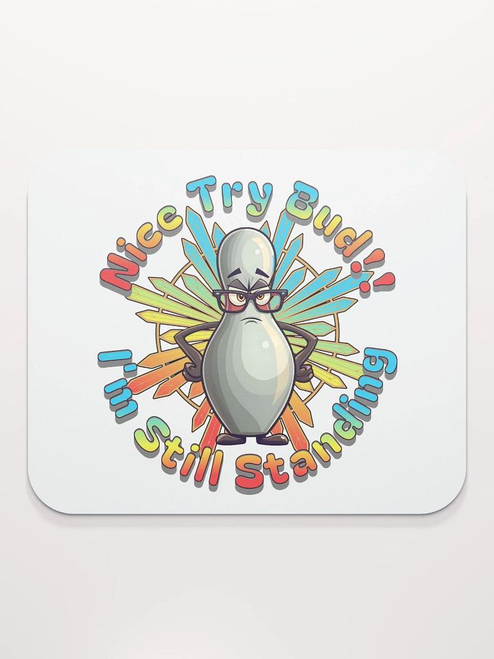 Defiant Bowling Pin Mouse Pad product image (2)