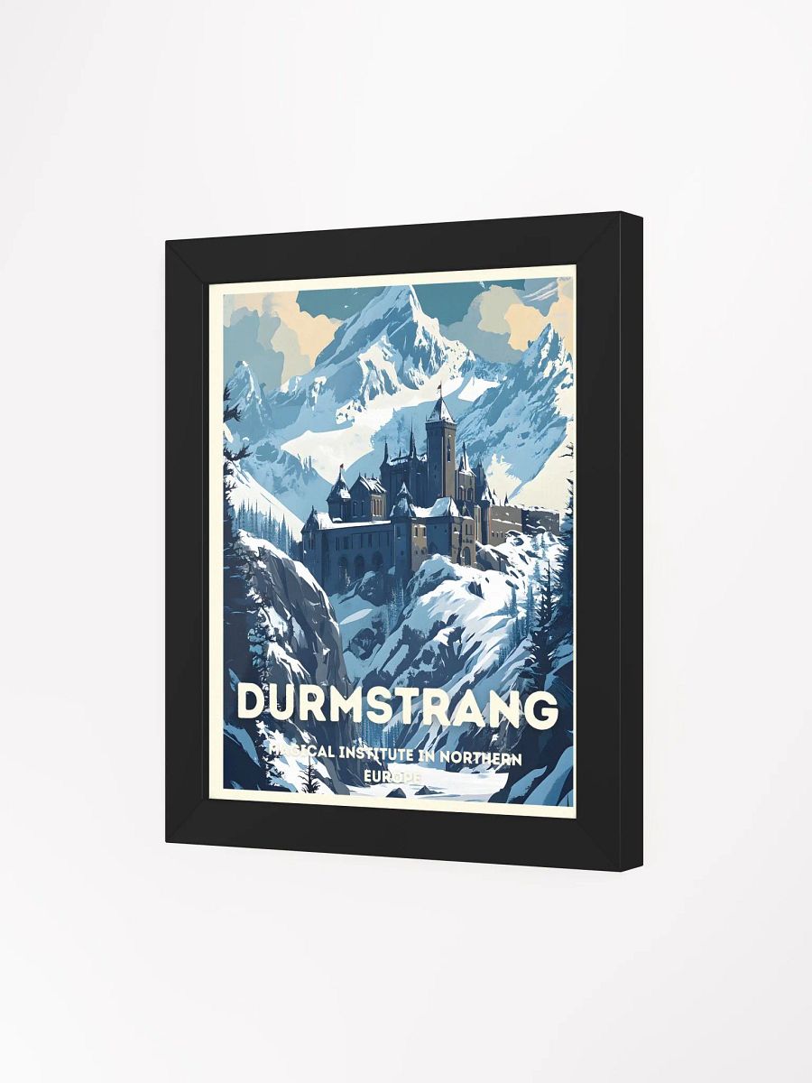 Durmstrang Magical School Vintage Travel Poster product image (3)