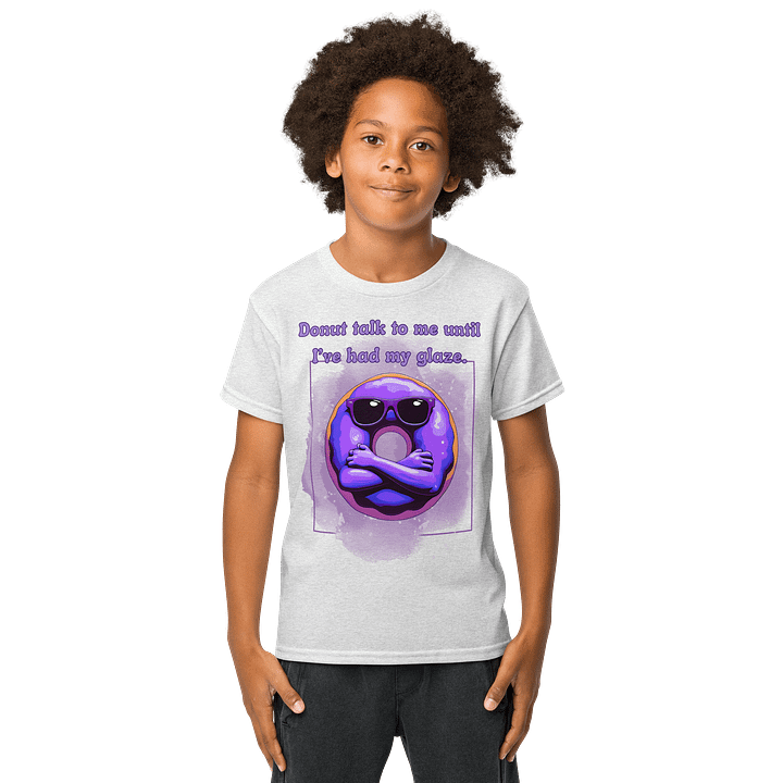 Sassy Donut Youth Sports Tee product image (7)