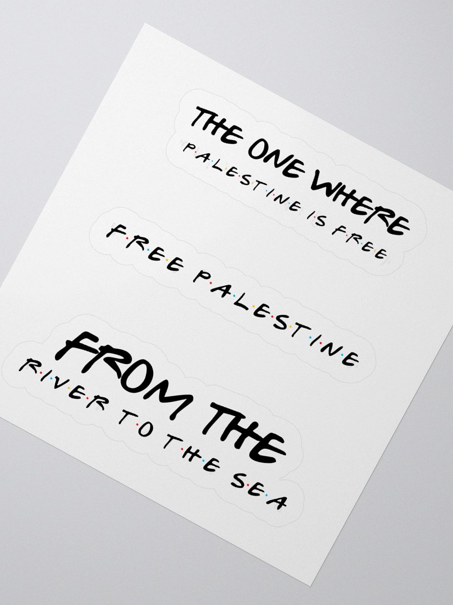 Palestine Stickers product image (4)