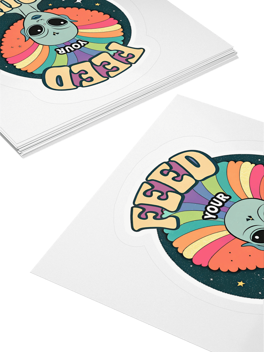 Cosmic Soul Kiss Cut Stickers product image (12)