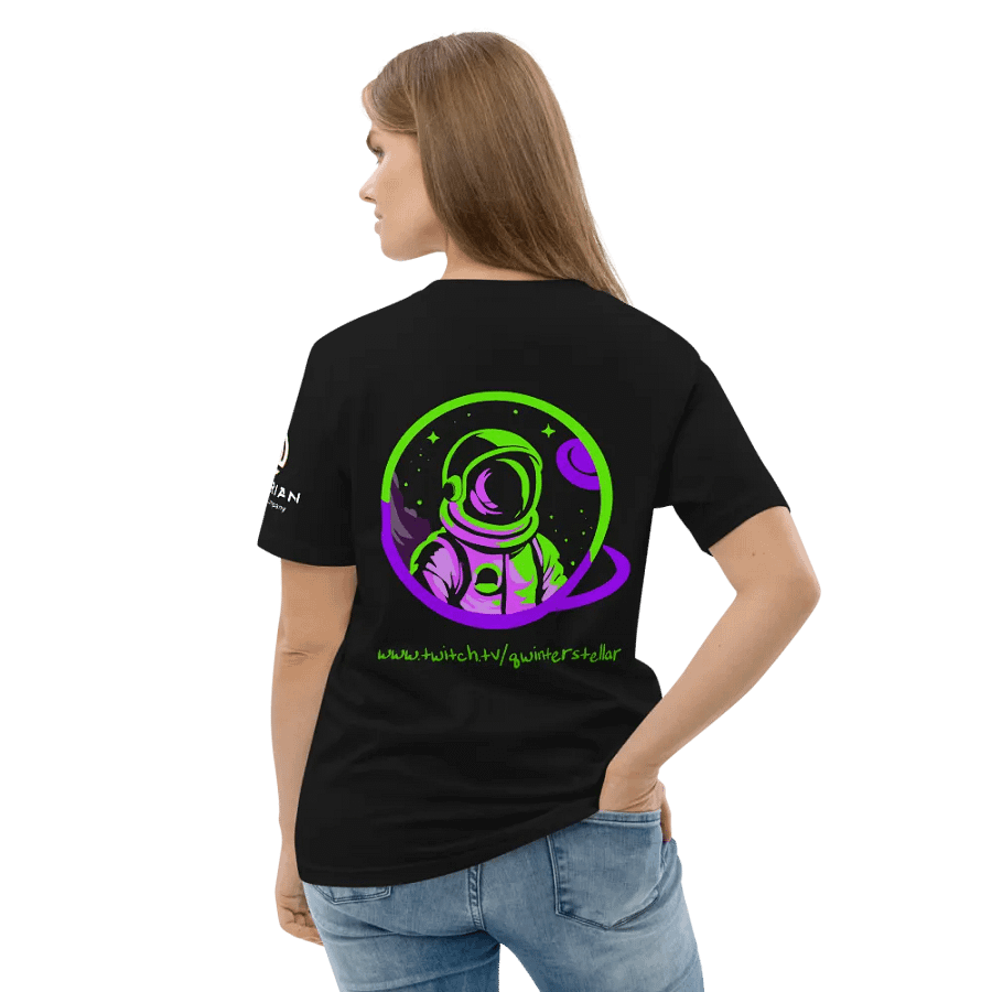 Hello, my name is Qwinnigan Organic T-Shirt product image (9)