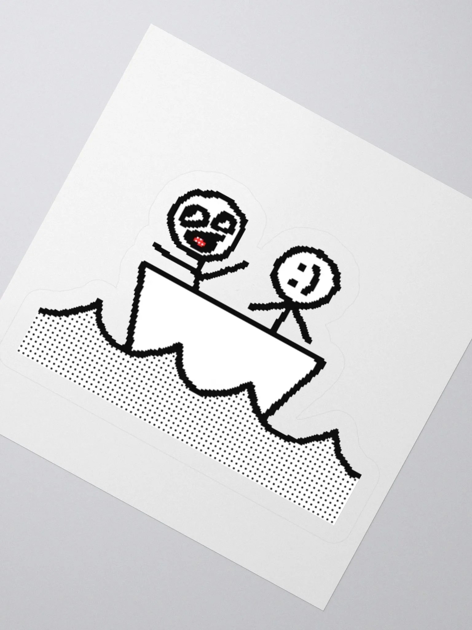 Nom Nom and Derp ON A BOAT! (STICKER) product image (7)