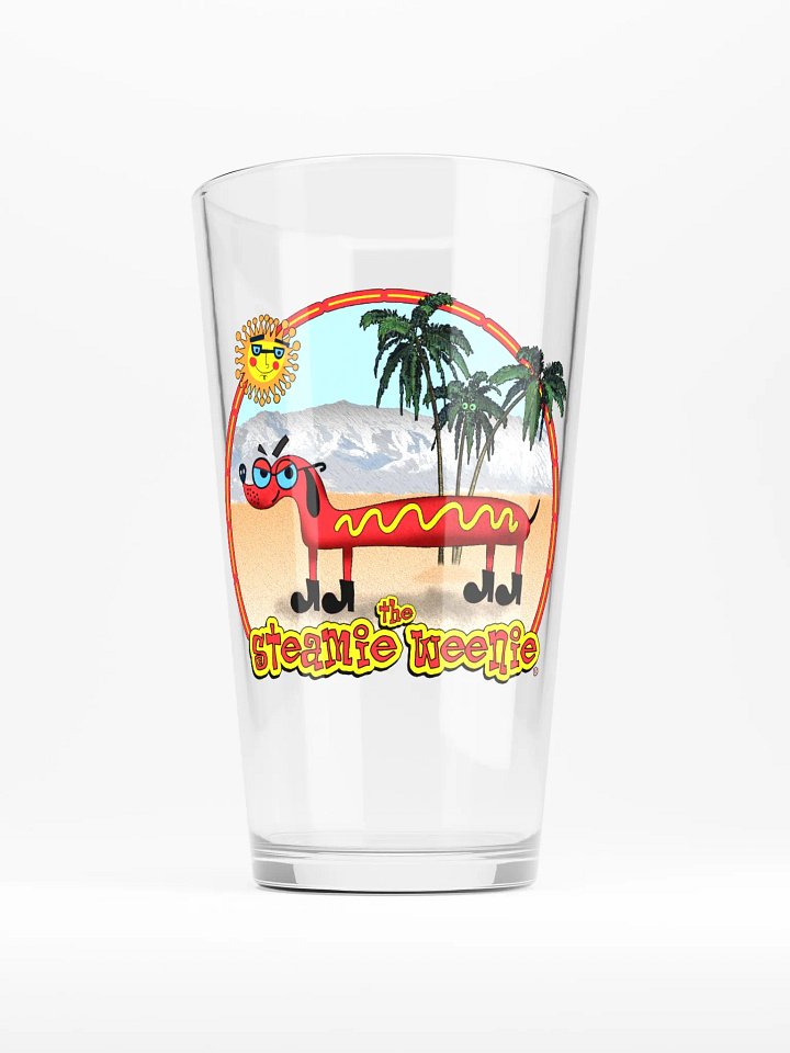Retro Logo Pint Glass product image (1)