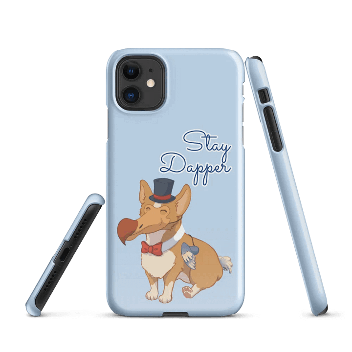 Dapper Dodo in Disguise Snap Case - Blue product image (1)