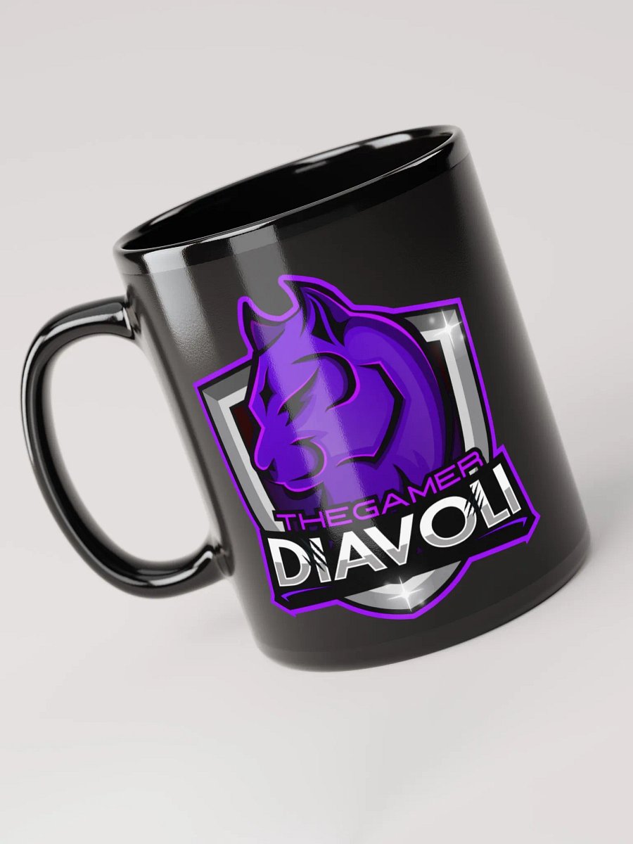 The Gamer Black Glossy Mug product image (4)