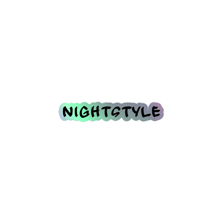 Holographic Dreams NightStyle Sticker product image (1)
