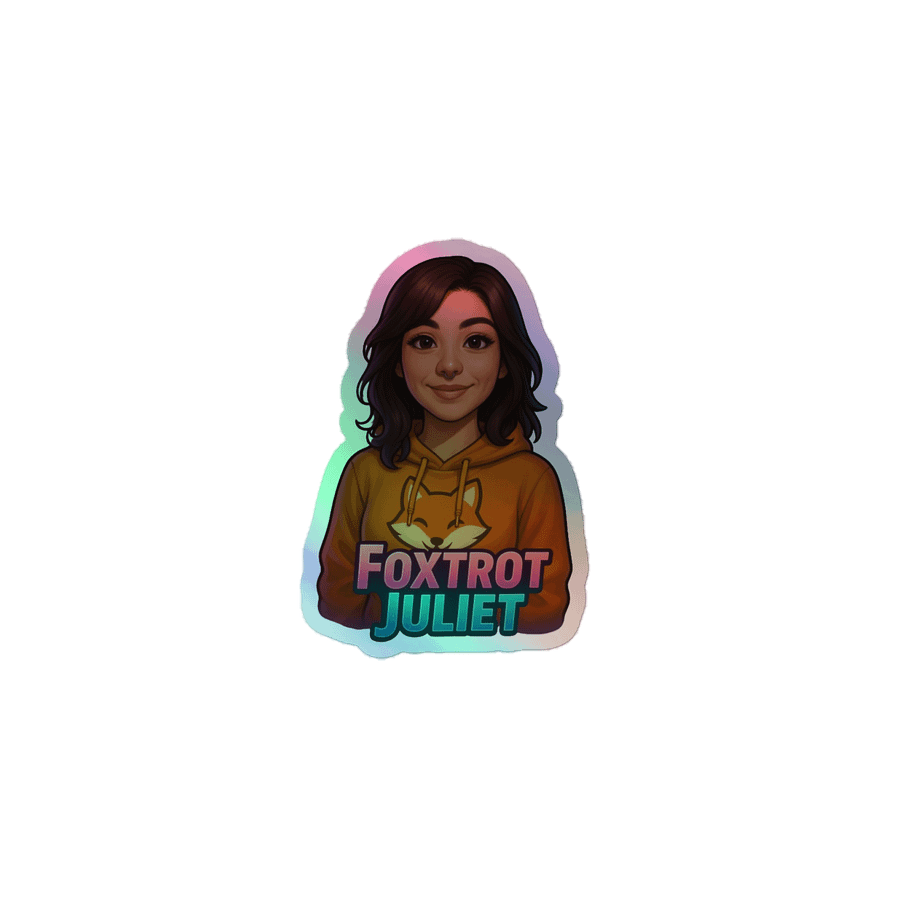 Fox Holographic Sticker Set product image (1)