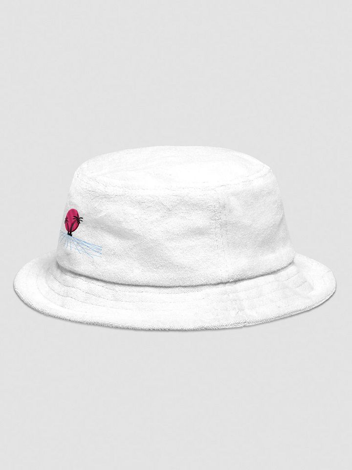Retro-Futuristic Palm Tree Bucket Hat product image (2)
