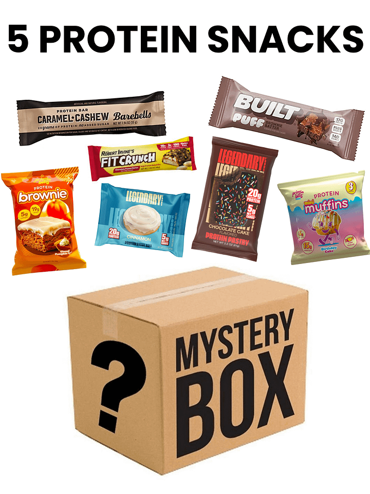 mystery protein snack box (5 items) product image (1)