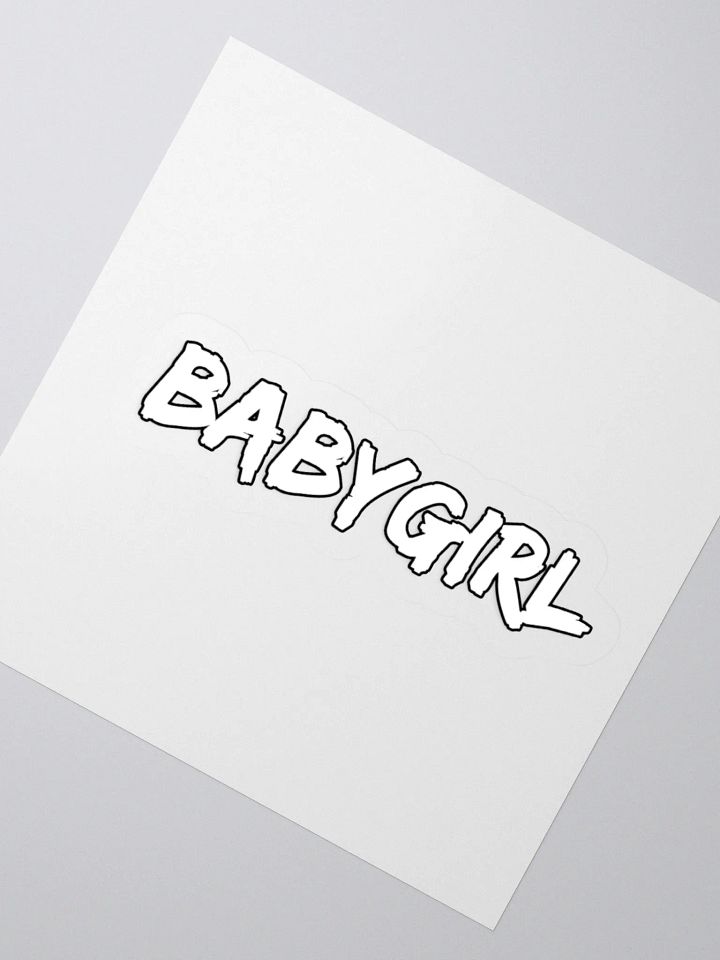 Babygirl Kiss-Cut Sticker product image (2)