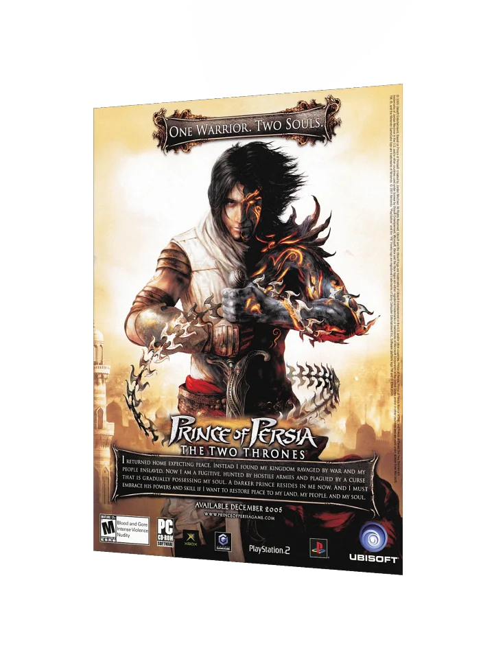 Prince of Persia: The Two Thrones - Promotional Poster/Flyer product image (2)