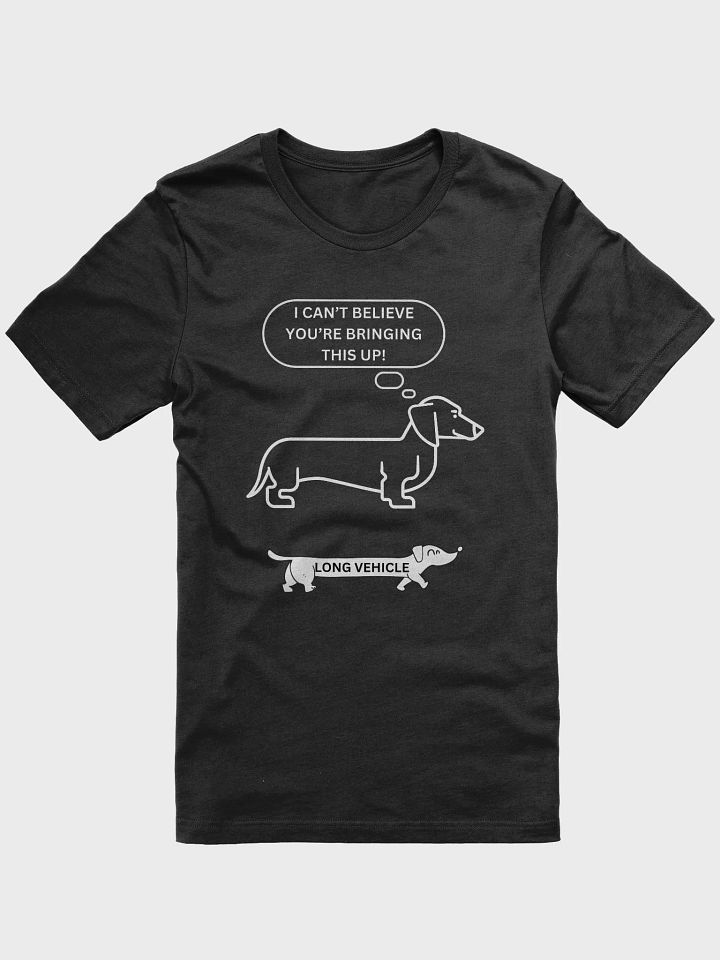 Dachshund dog T-shirt / dog t-shirt / funny t-shirt / pet t-shirt / animals t-shirt / long vehicle t-shirt product image (1)
