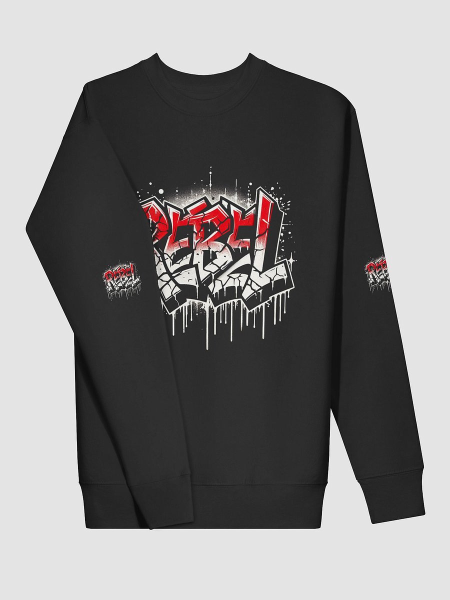 REBEL | Urban Graffiti Tag T-Shirt for Skaters and Outlaws product image (3)