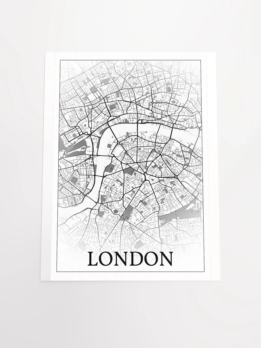 London, England, city map print product image (19)