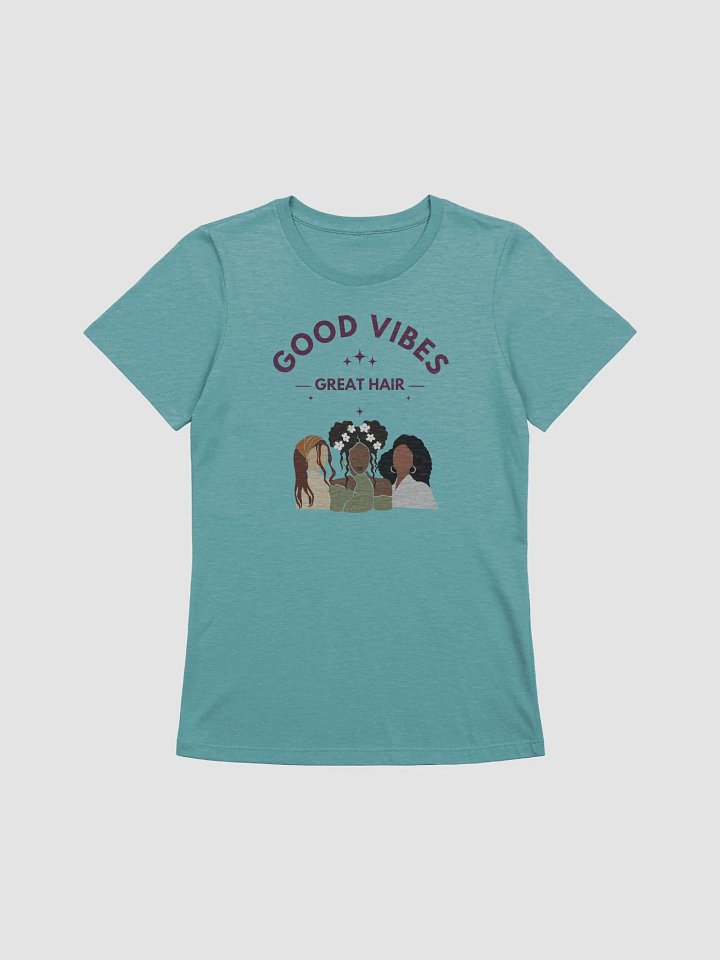 Good Vibes Great Hair Women's Relaxed-fit Tee product image (4)