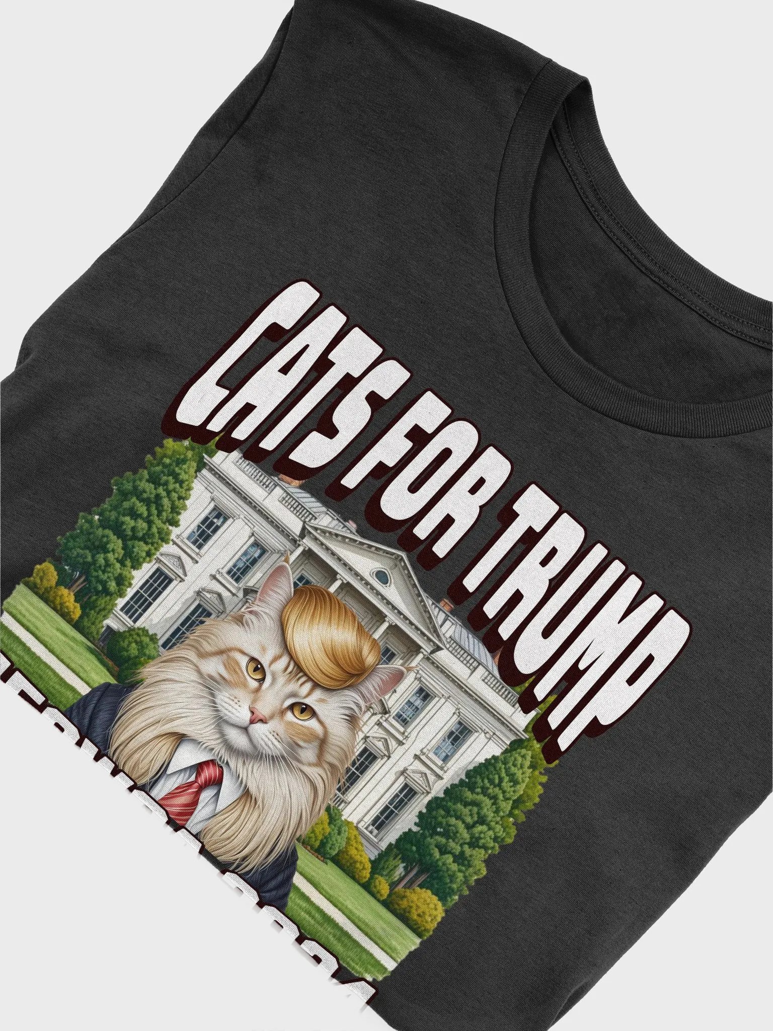 CATS FOR TRUMP 2024 MAKE CATS SAFE AGAIN UNISEX T-SHIRT product image (20)