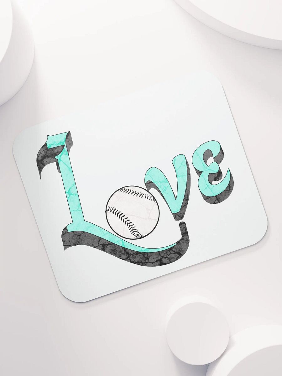 Love Baseball of the Game Mouse Pad product image (5)