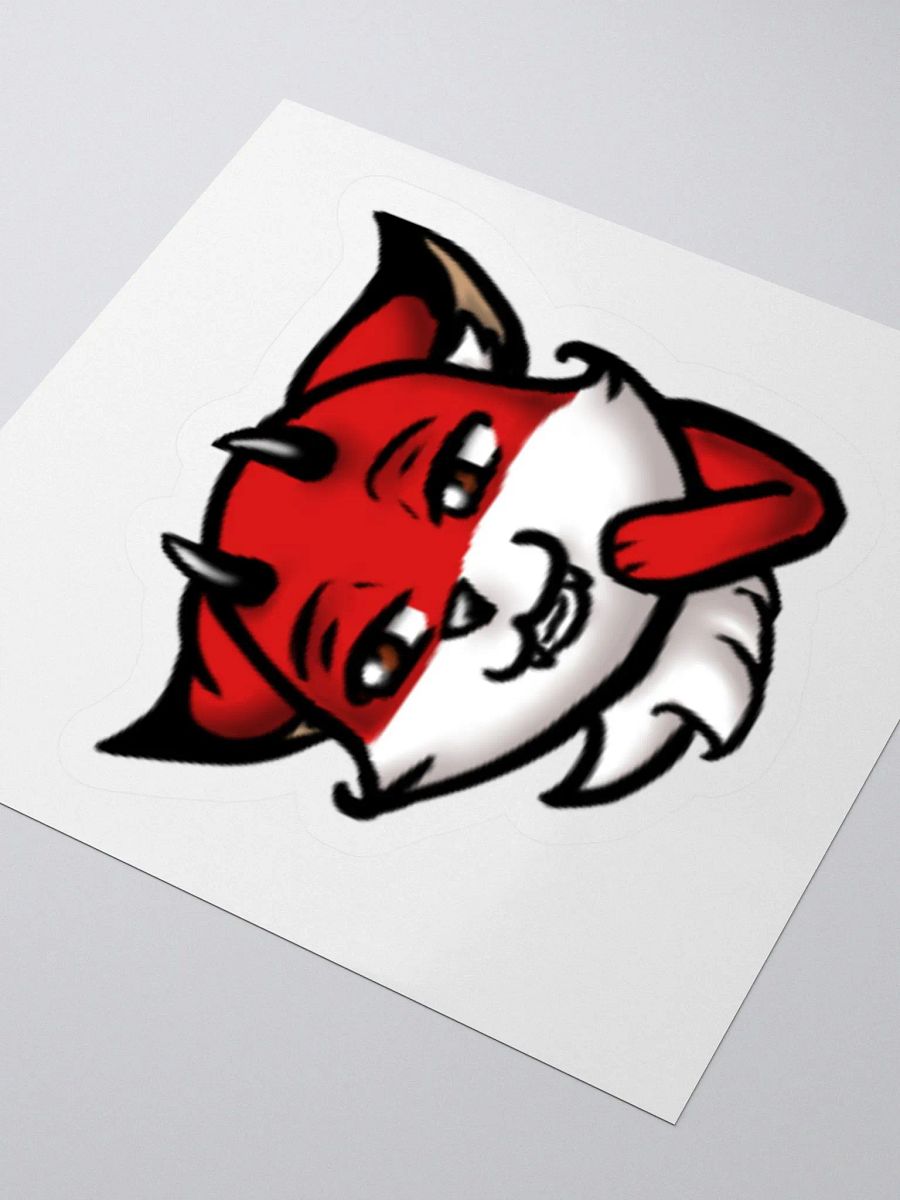 demonic fox Cut Stickers product image (3)