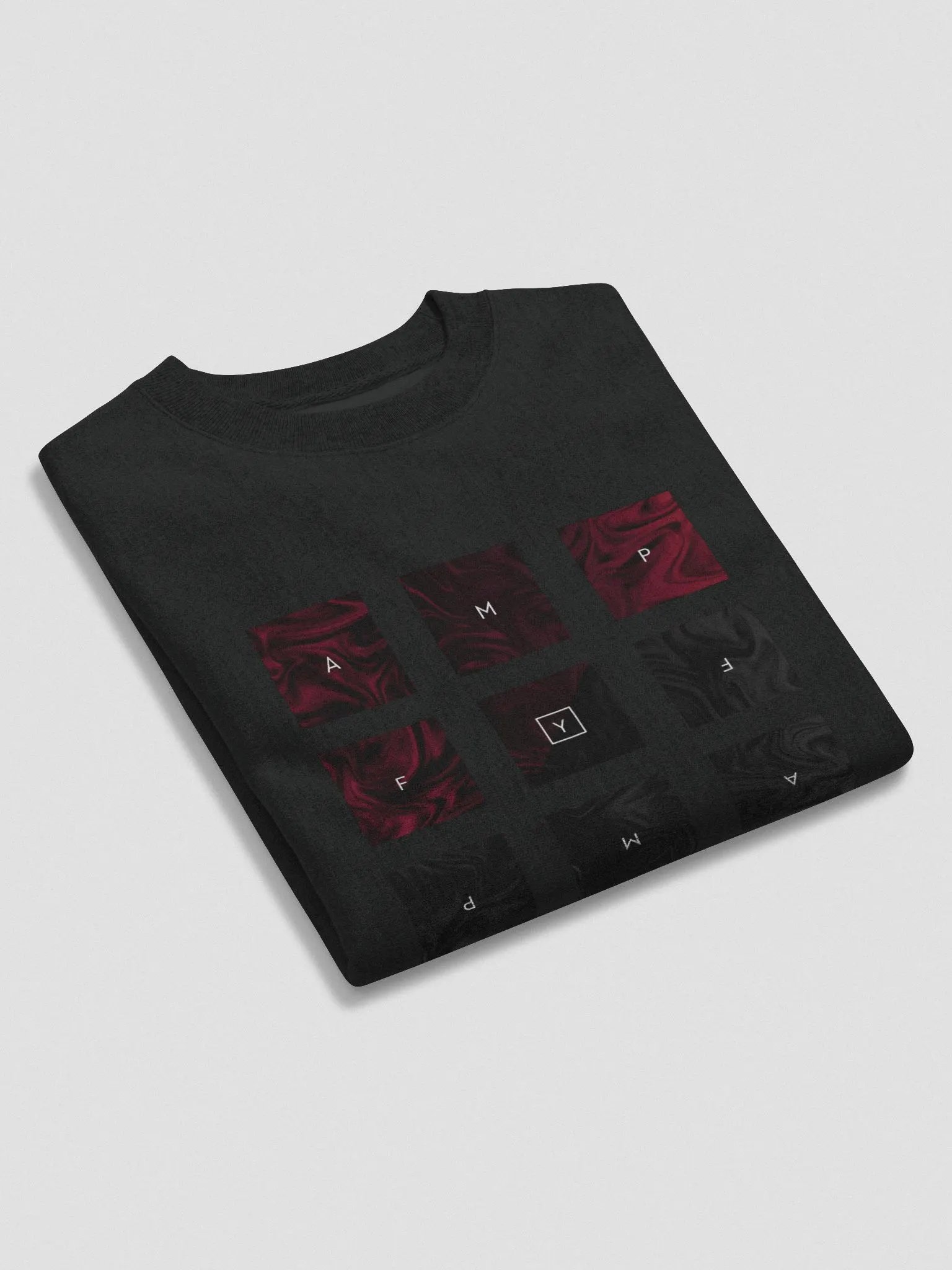 [ampfy Marble Print] Champion Cotton Max Sweatshirt product image (11)