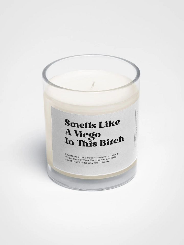Funny Virgo Candle product image (2)