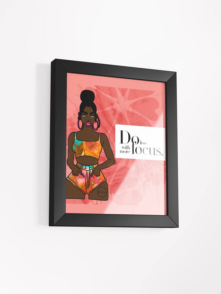 Focused Confidence Framed Poster product image (2)