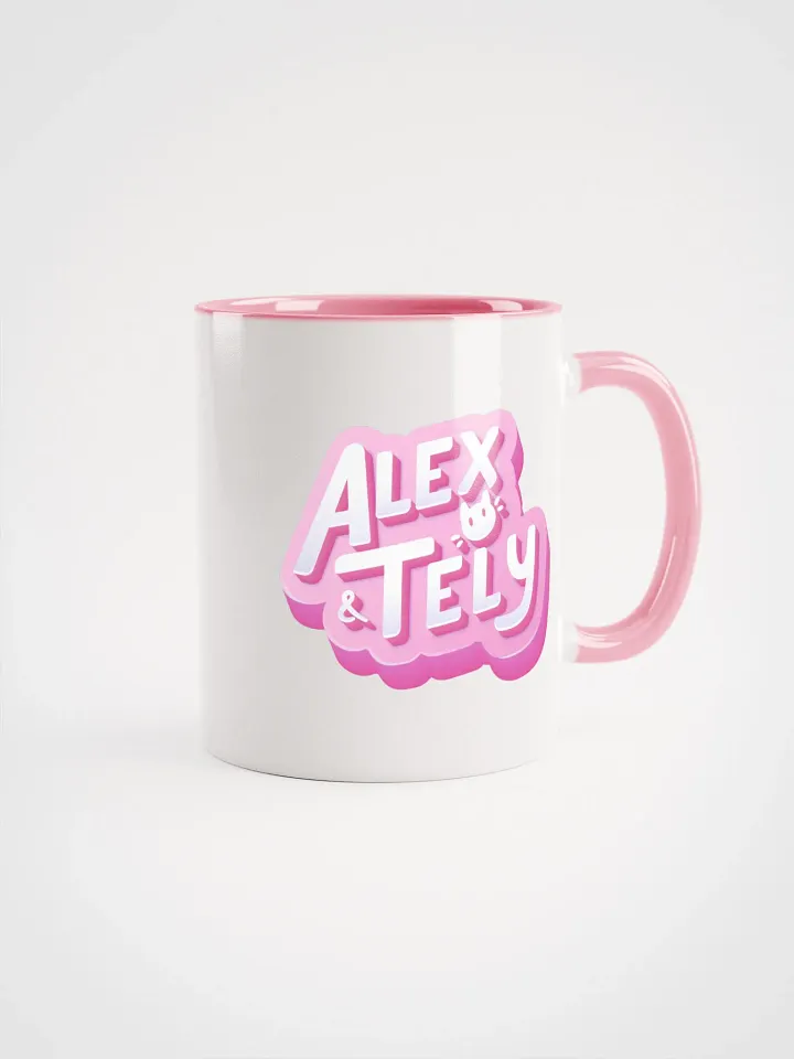 Alex & Tely Pink Logo Color Mug product image (1)