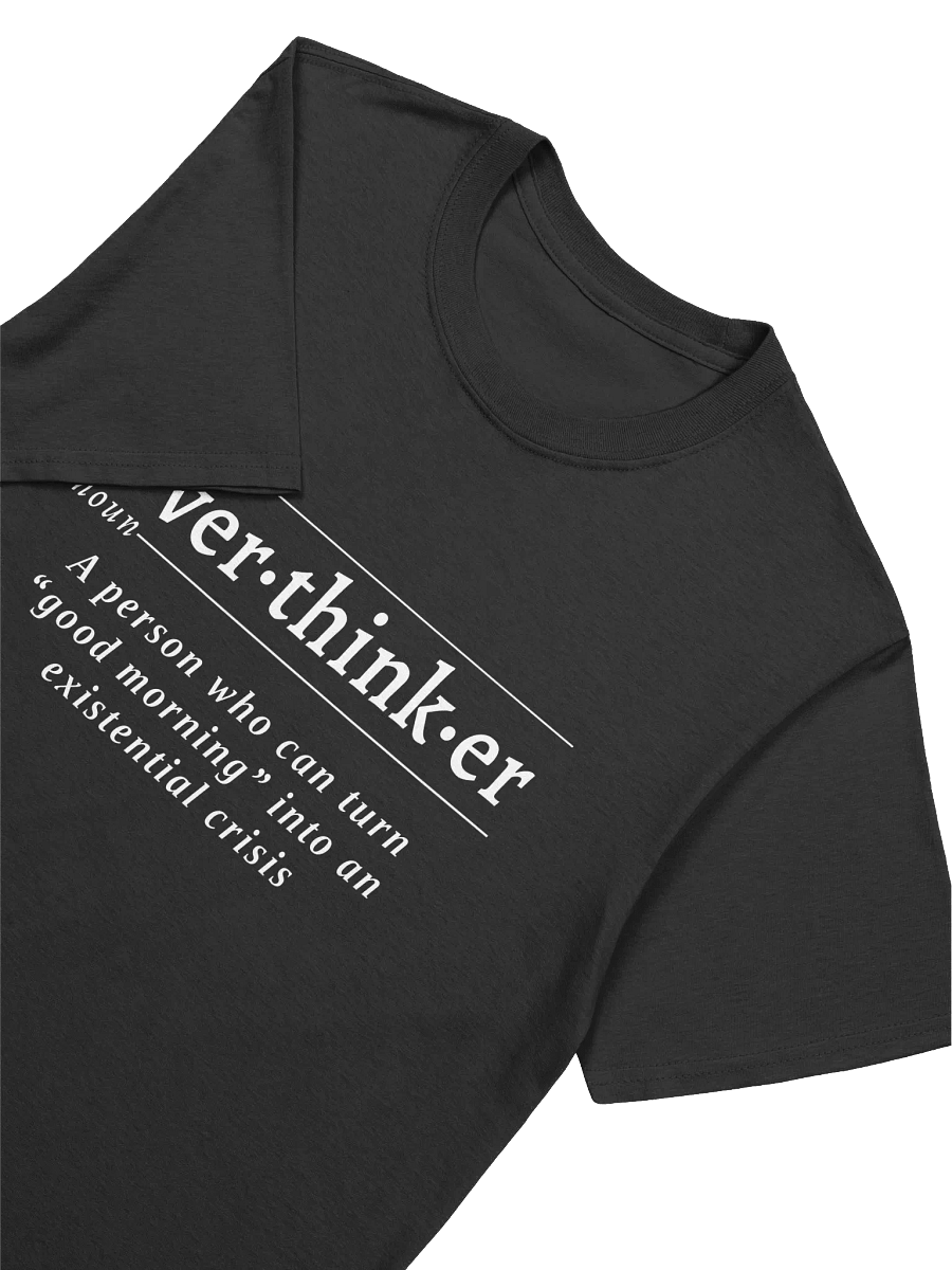 Overthinker Def Unisex Tee v2 product image (2)
