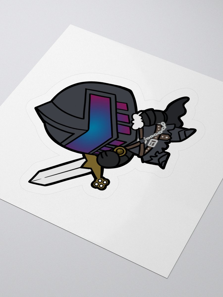 Iridescent Warrior Kiss Cut Stickers product image (9)
