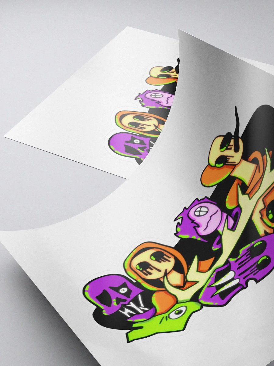 Memphis x FireBlast6 Spooky Stickers! product image (4)