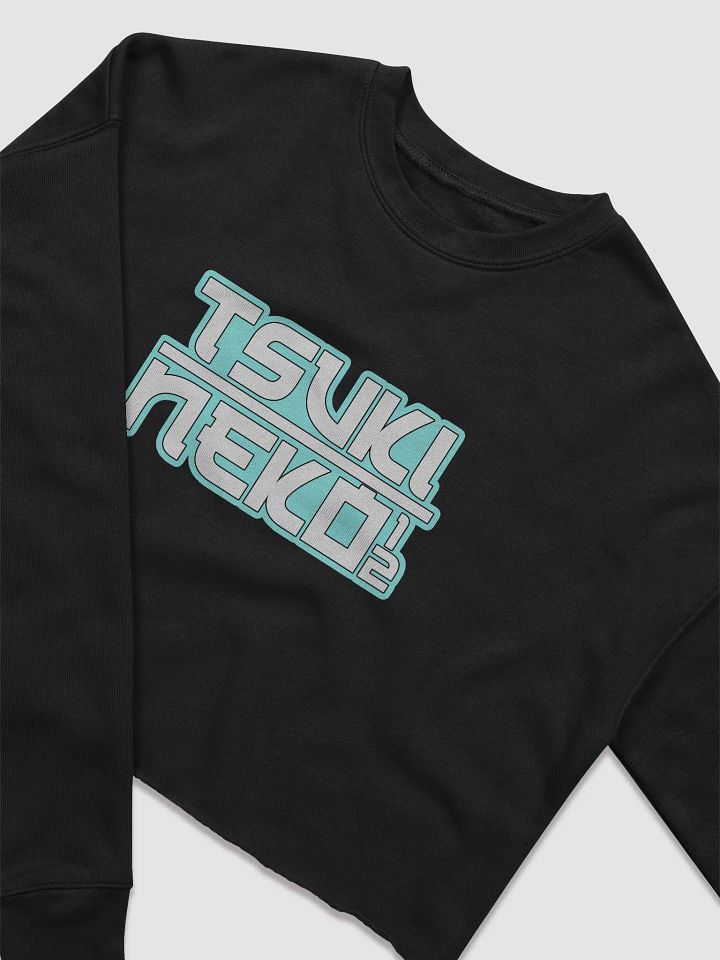 Tsuki Neko Logo 2 [Cropped Sweater] product image (2)