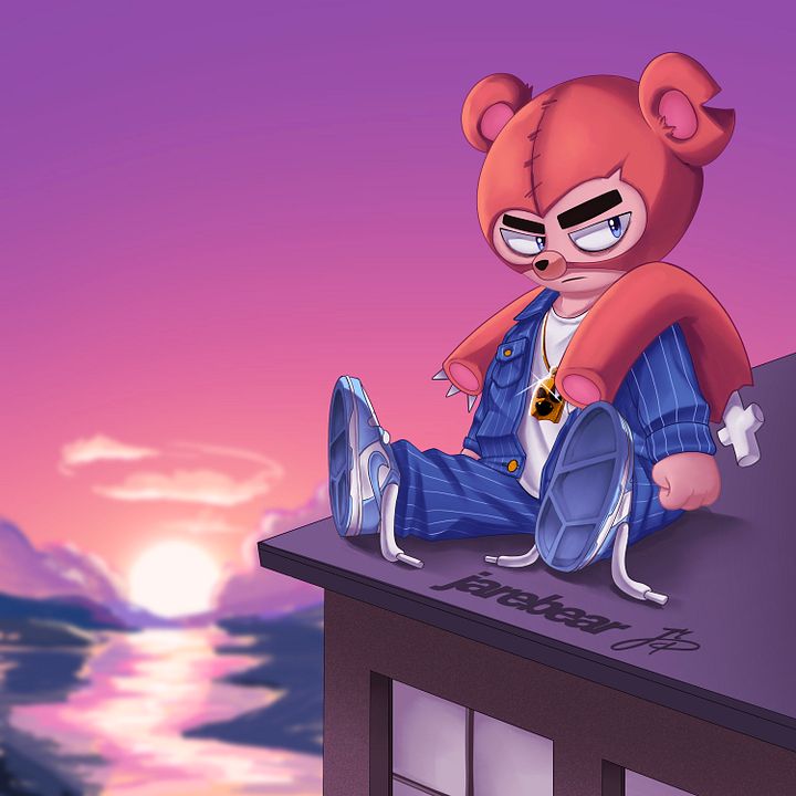 J.M.P - jarebear album cover poster product image (17)