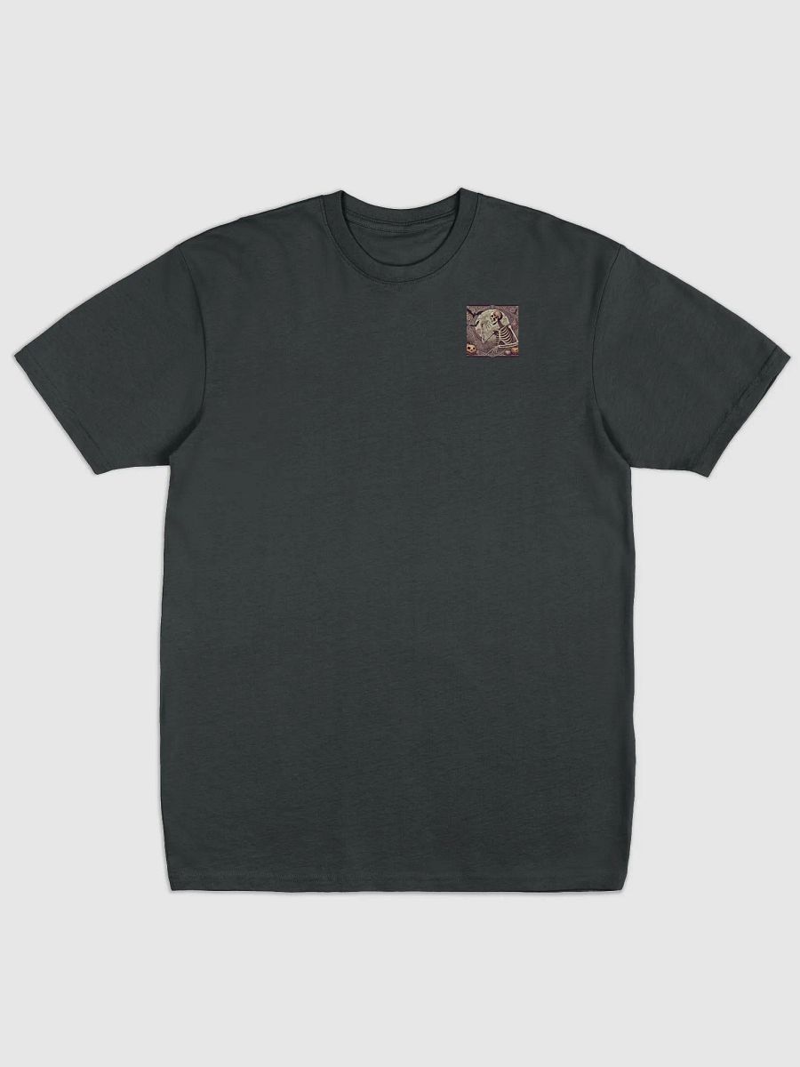 Art Nouveau Skeleton T-Shirt - Elegantly Dark Gothic Design for Everyday Wear product image (1)