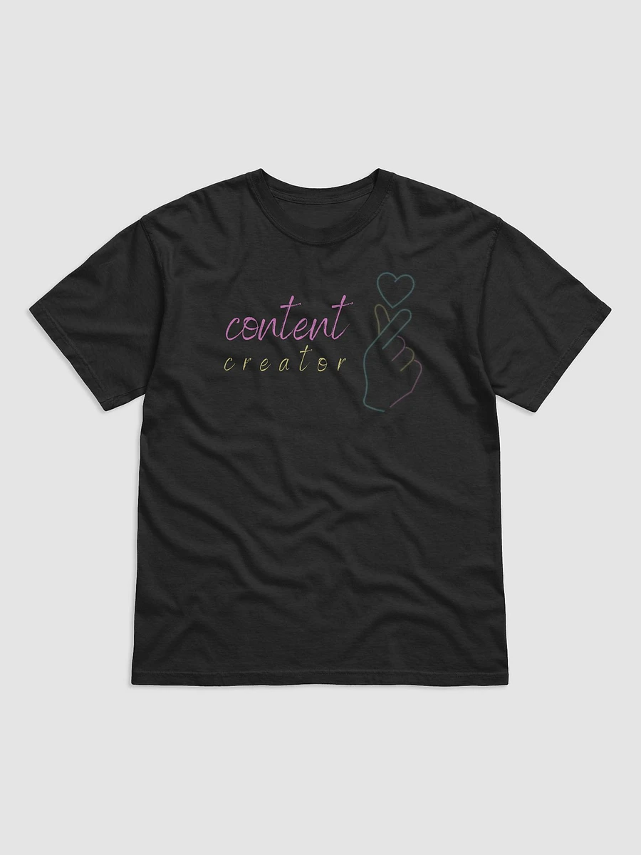 Neon Content Creator Graphic Tee product image (2)