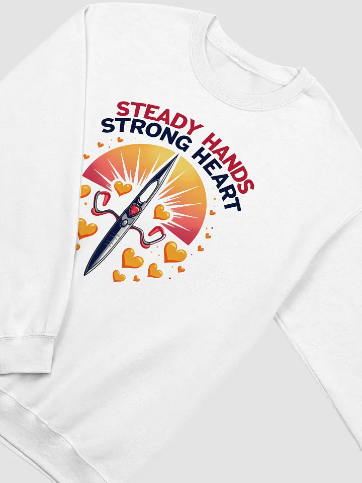 Steady Hands Strong Heart Crewneck Sweatshirt product image (9)