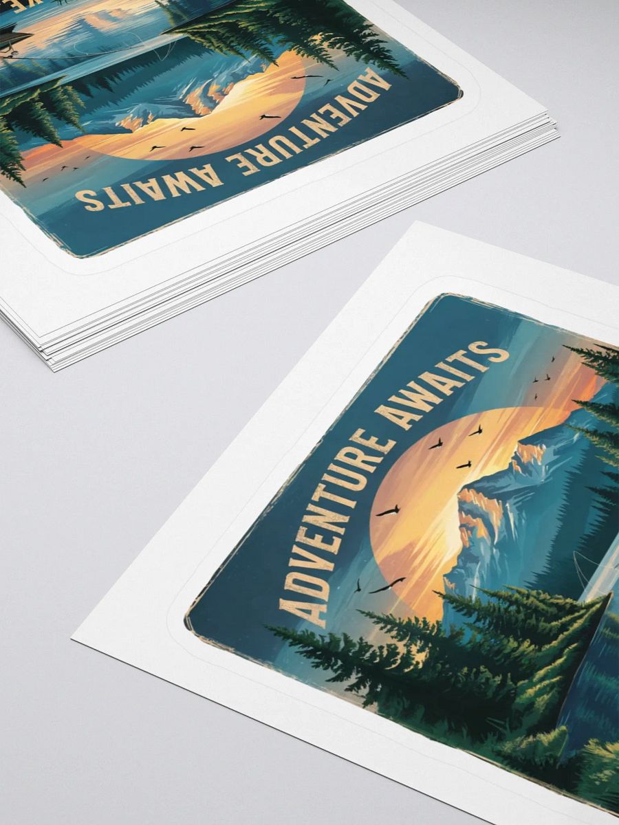 Moses Lake - Tranquil Adventure Kiss Cut Stickers product image (4)