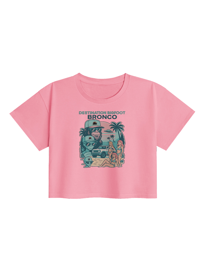 Destination Bigfoot Bronco Legends Of Sunset Best Friends Crop Top (Multiple Colors Available) product image (9)