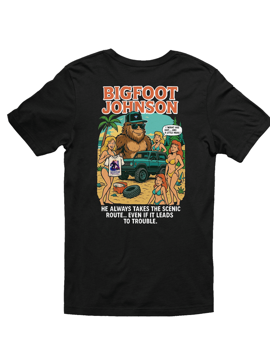 Bigfoot Johnson Scenic Route Tee (Black) product image (2)