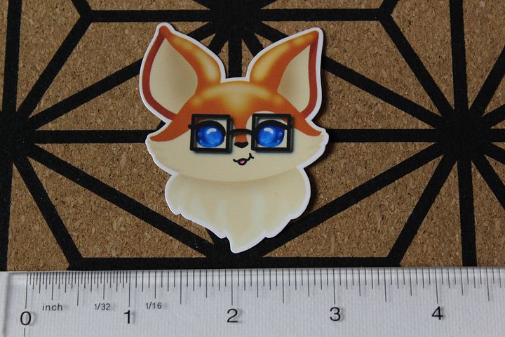 Clever fox sticker product image (2)