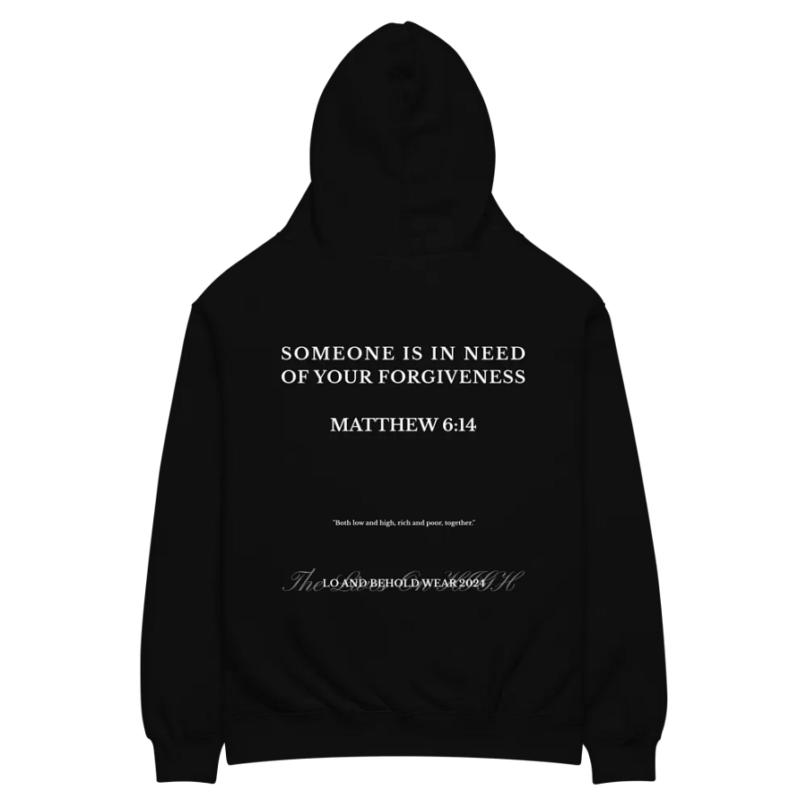 The Lives On HIGH | Forgiveness | UNISEX OVERSIZED Hoodie product image (4)