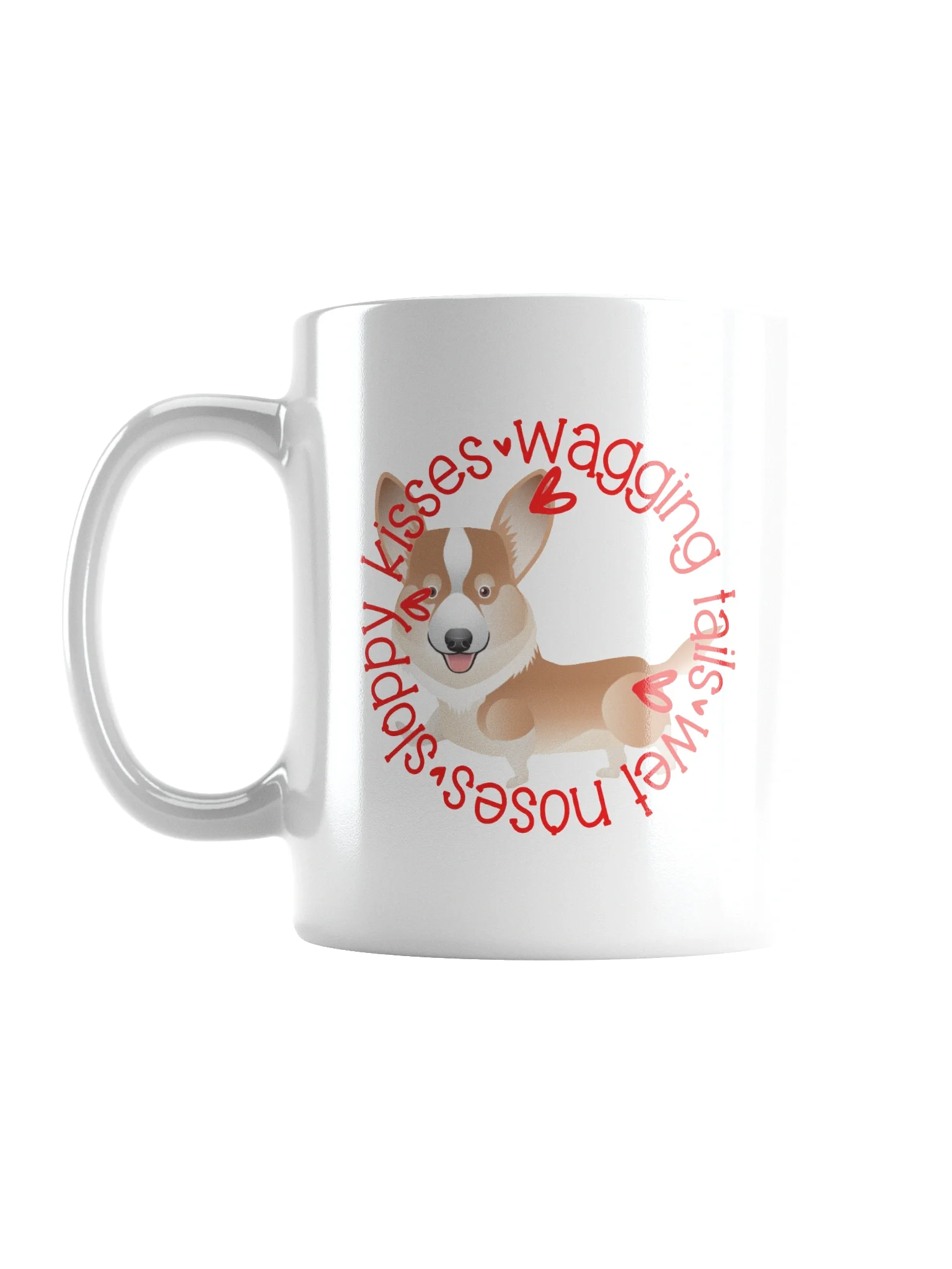 Sloppy Kisses Corgi Mug product image (1)