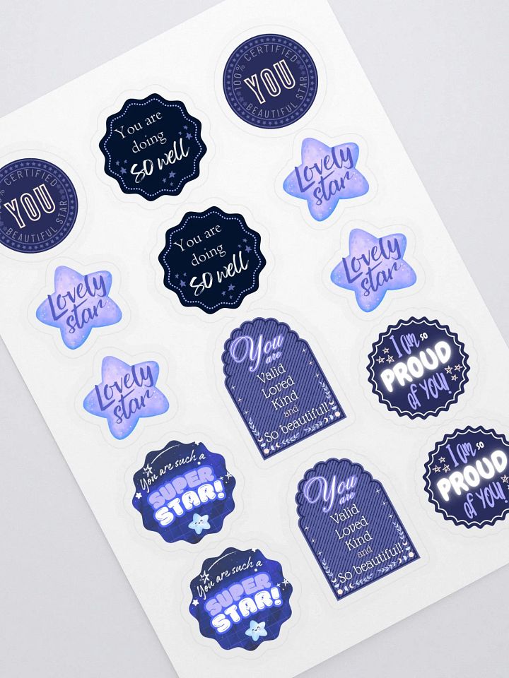 Gentle Reminder -stickers (small ones) product image (1)