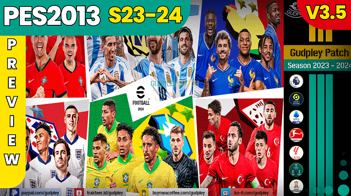 PES 2013 - Gudpley Patch Season 2023-24 v.3 (PC) product image (1)