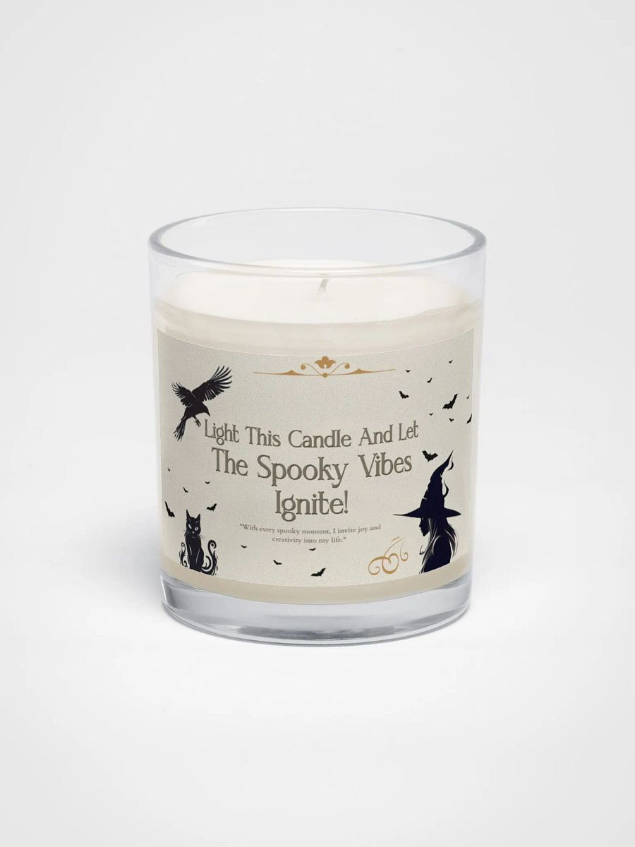 Haloween Spooky Affirmation Candle product image (1)