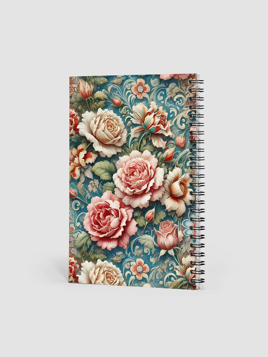 Royal Floral Spiral Notebook product image (2)
