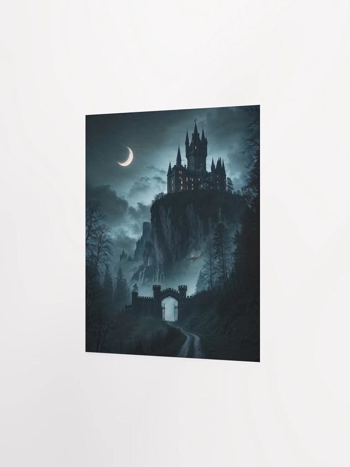 Gothic Moonlit Castle Poster product image (16)