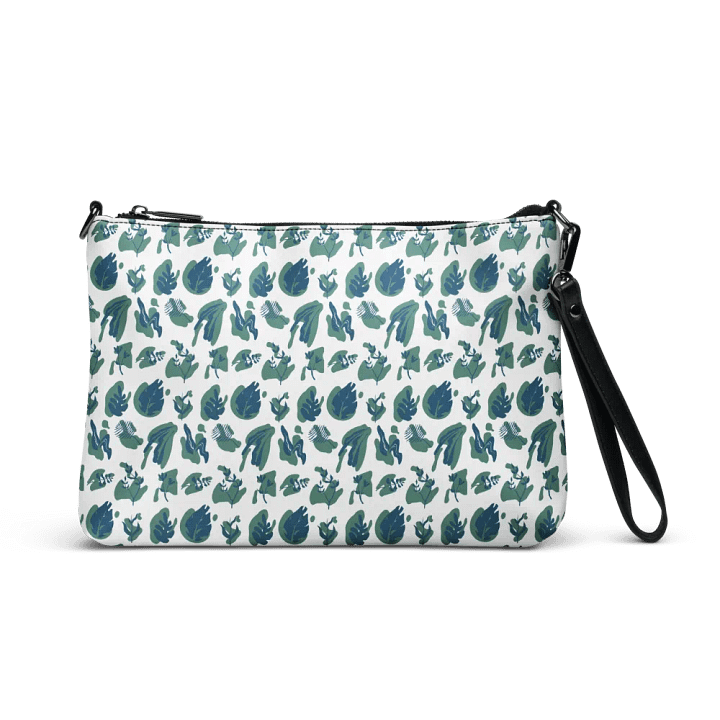 Tropical Leaves All-Over Print Crossbody Bag product image (1)