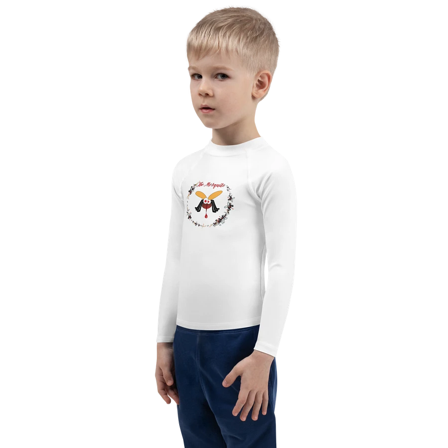 Buzzing Mosquito Mania Kids Rash Guard product image (11)