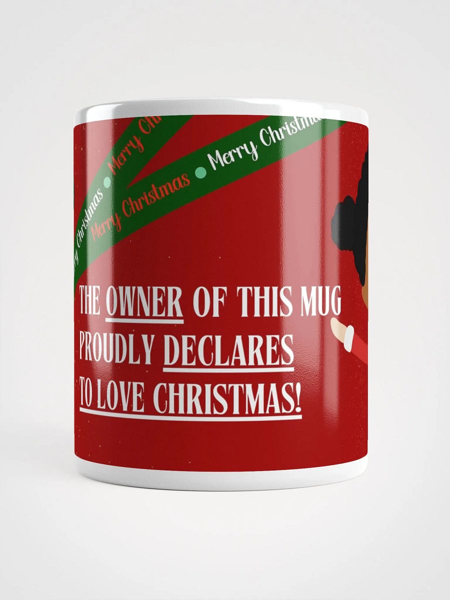 "Christmas Cheer Mug – Proud to Love Christmas!" product image (5)